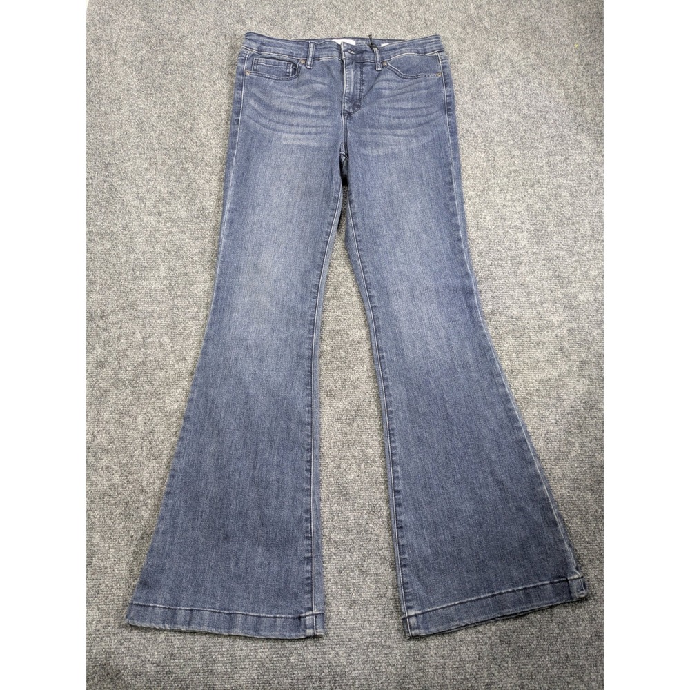 Sofia Jeans by Sofia Vergara Melisa High Rise Flare Women 6S Dark Wash Blue NWT